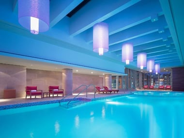 Health club pool