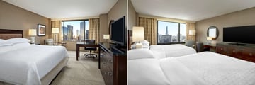 Sheraton Centre Toronto Hotel, Standard Room King Bed and Standard Room Two Queen Beds