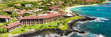 Aerial View of Sheraton Kauai