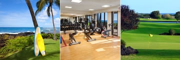 Surfing, Fitness Centre and Golf at Sheraton Kauai