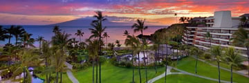 Aerial View of Sheraton Maui Resort