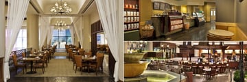 Roux Bistro, Starbucks and Pelican Bar at Sheraton New Orleans Hotel