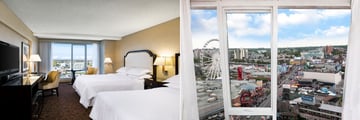 Sheraton on the Falls Hotel, City View Room and View
