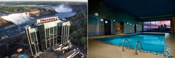 Sheraton on the Falls Hotel, Exterior and Pool