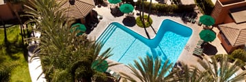 Aerial View of the Pool at Sheraton Park Hotel at the Anaheim Resort