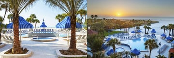 Sheraton Sand Key Resort, Poolside Cafe and Pool