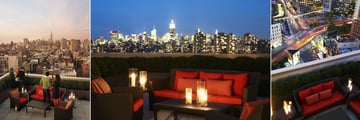 Rooftop Club Lounge at Sheraton Tribeca New York Hotel