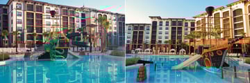 Sheraton Vistana Villages, St. Augustine Pool with Interactive Water Ship with Slides