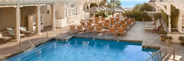 Shutters on the Beach, Hotel Exterior and Pool