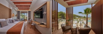 Double Garden View and Double Sea View Siau Ibiza Hotel