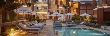 The pool at Siau Ibiza Hotel