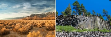 Sierra Nevada Mountains & Devil's Postpile National Monument
