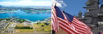 Pearl Harbour in Hawaii
