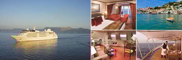 Silver Wind Exterior, Veranda Suite, View from Ship, La Terrazza