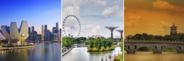 The sights of Singapore