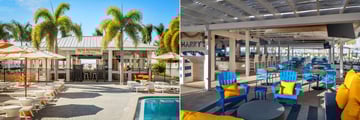 Rum Runners and Harry's Beach Bar at Sirata Beach Resort