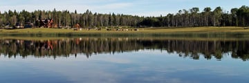 Siwash Lake Wilderness Resort, Resort and Lake