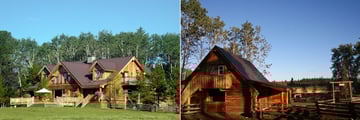 Siwash Lake Wilderness Resort, Ranch House Exterior and Cariboo Suite Exterior 