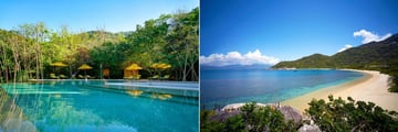 Six Senses Ninh Van Bay, Resort Pool and Beach