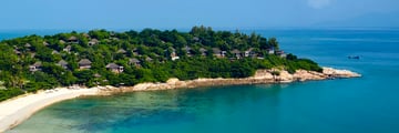Six Senses Samui, Aerial View of Resort