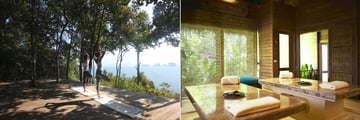 Six Senses Yao Noi, Yoga Platform and Spa Treatment Room