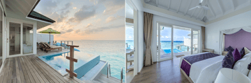 Siyam World ocean villas with slide