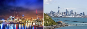 Auckland City Skyline Views
