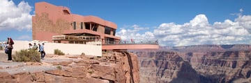 West Rim skywalk in the Grand Canyon