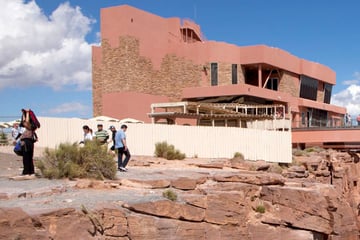 West Rim skywalk in the Grand Canyon
