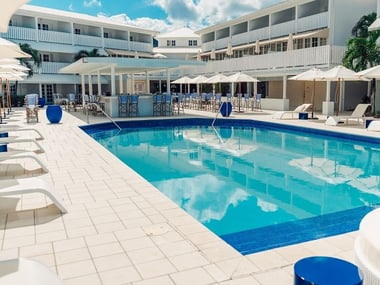 The pool at Soco House