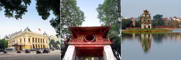 Sofitel Legend Metropole, Sightseeing at Hanoi Opera House, Temple of Literature and Turtle Temple