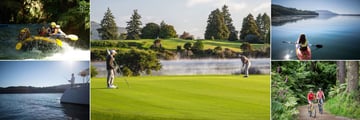 Solitaire Lodge, Rafting, Local Golf Course, Kayaking, Cycling and Rainbow Trout Fishing