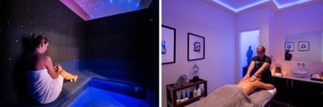 Spa pool, back massage