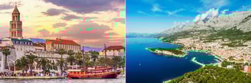 Beautiful Split and Makarska
