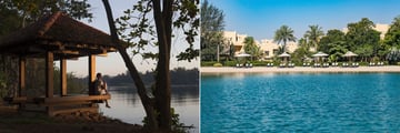 Relaxing at Anantara Kalutara, Sri Lanka and Grand Hyatt Doha Hotel & Villas, Qatar