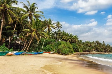 Discover beautiful beaches in Sri Lanka