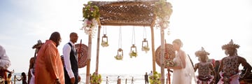Beach wedding in Sri Lanka