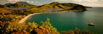 Southeast peninsula in St Kitts