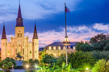 St Louis Cathedral, Jackson Square, New Orleans