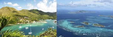 St Lucia and the Grenadine Islands