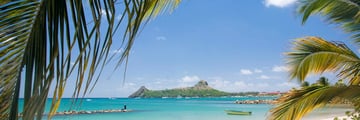 St Lucia beach