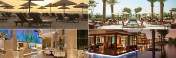 Loungers and Restaurants at St. Regis Saadiyat Island