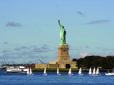 The Statue of Liberty, New York