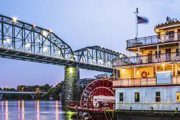 Steamboat in Chattanooga, Tennessee