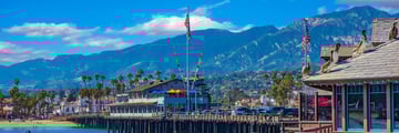 Stearns Wharf in Santa Barbara