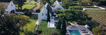 The Steenberg Hotel aerial view