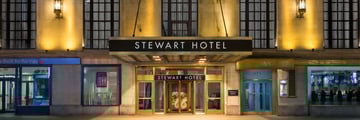 Stewart Hotel, Exterior and Entrance