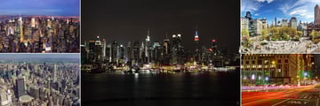 New York Skylines at Stewart Hotel