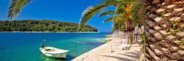 Stone beach in Cavtat