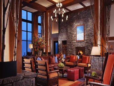 Stowe Mountain Lodge lobby